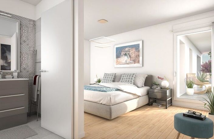 LIVRAISON IMMEDIATE AUBERVILLIERS – APPARTEMENT 3 PIÈCES NEUF AVEC TERRASSE !! — photo 4