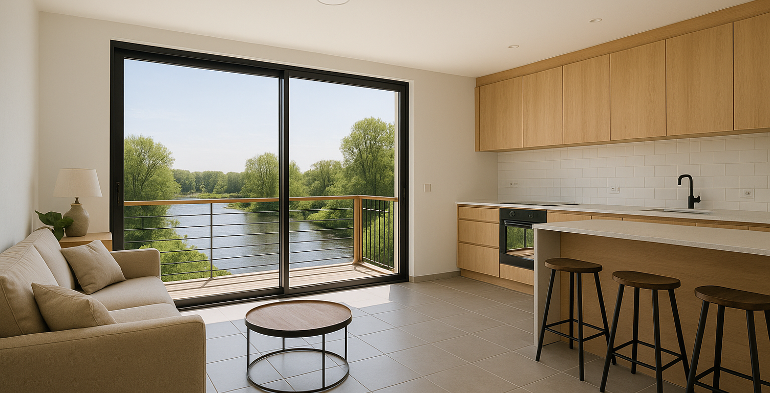 A SAISIR !APPARTEMENT 3 PIECES TERRASSE ORIENTEE SUD OUEST ! — photo 1
