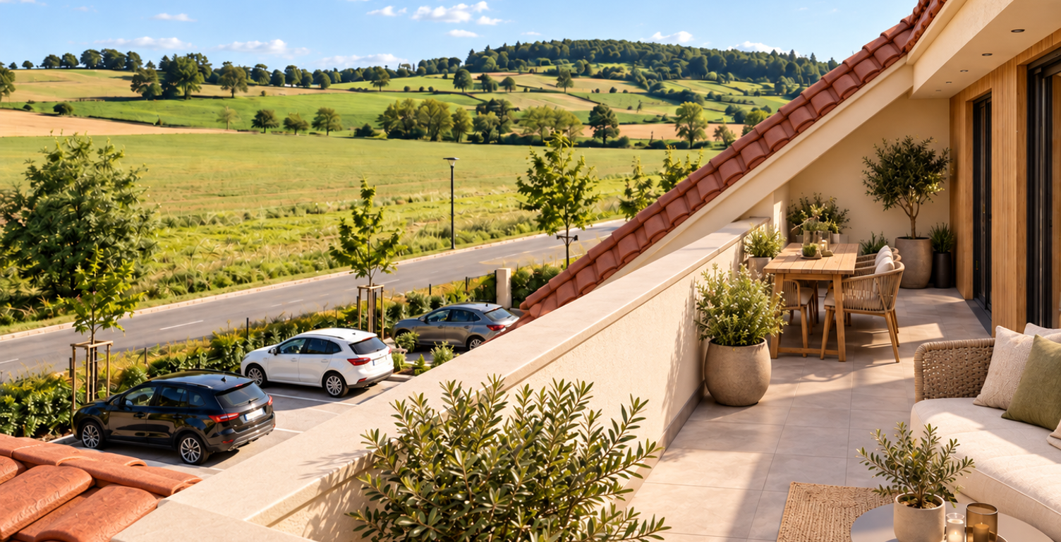  - RARE! T4 NEUF +TERRASSE LIVRE — photo 1