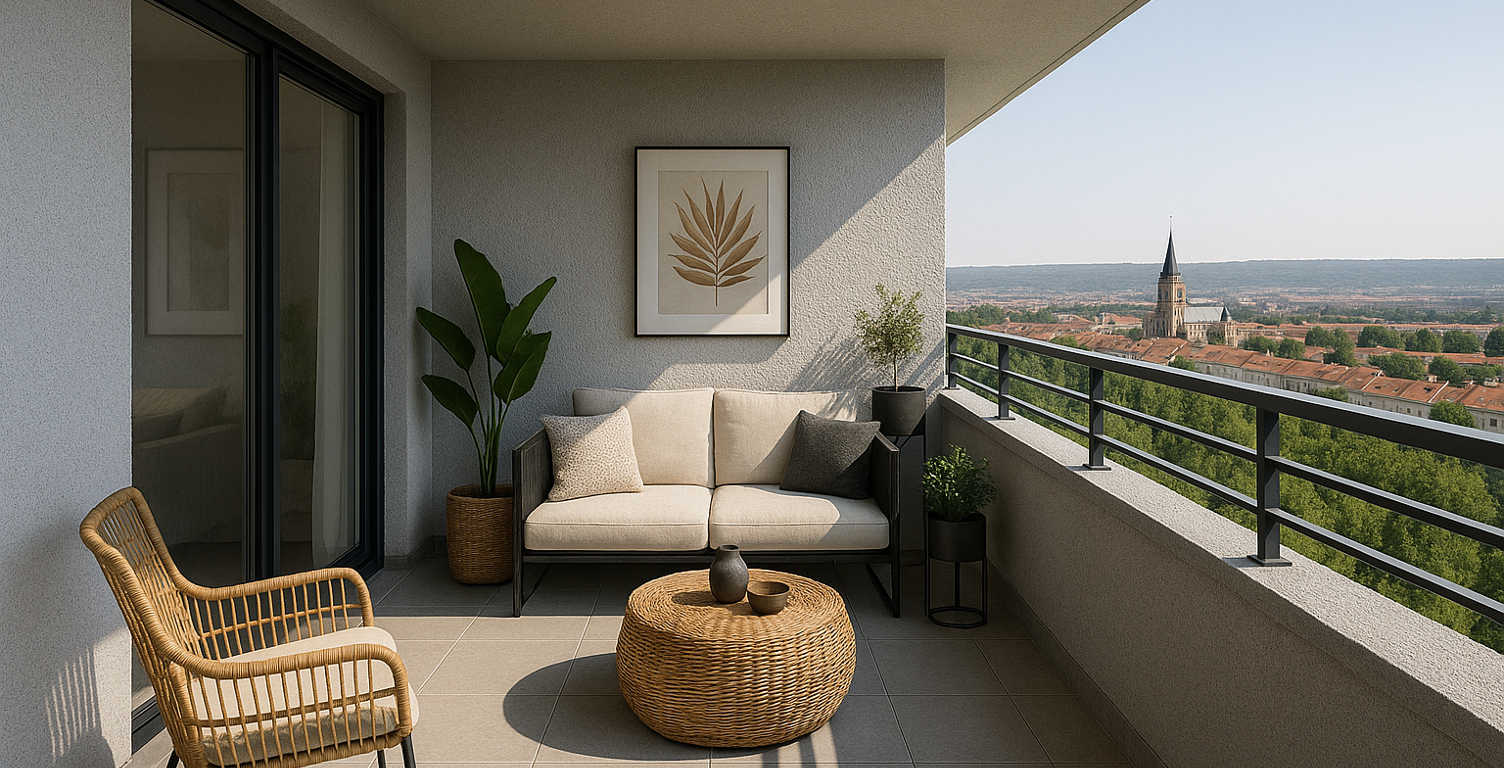 Exceptionnel T3 Luxe + Grande terrasse dans Quartier Résidentiel — photo 1