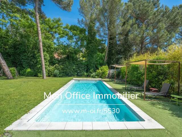 Référence : 7346-ABO - Maison contemporaine avec piscine - au calme — photo du bien