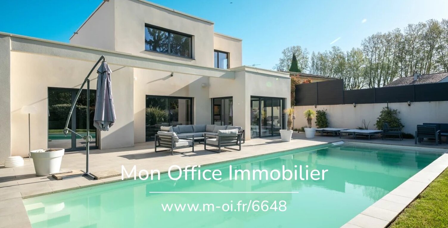 Référence : 6648-YAN. - Villa contemporaine - 4 pièces - piscine - garage — photo 1