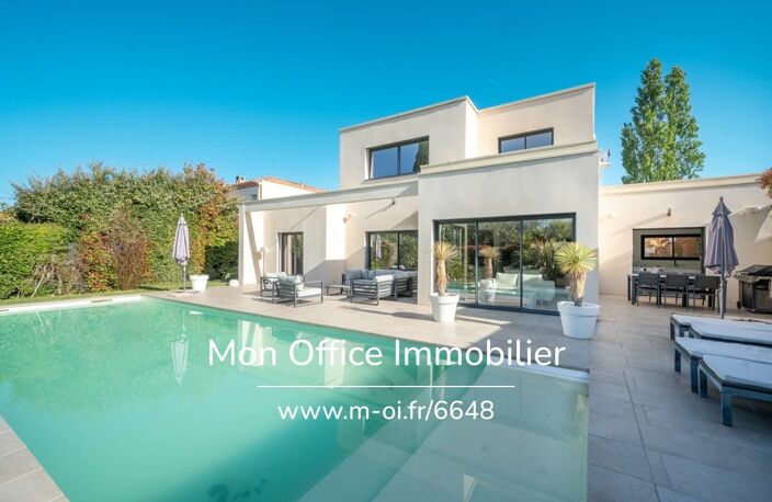 Référence : 6648-YAN. - Villa contemporaine - 4 pièces - piscine - garage — photo 2