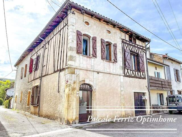 LE PLAN (31220) – « Joy » Maison à colombages rénovée 115m² - T6 – 4 avec garage et patio — photo du bien
