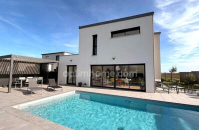 Maison contemporaine avec piscine - Calme, volumes et prestations — photo du bien