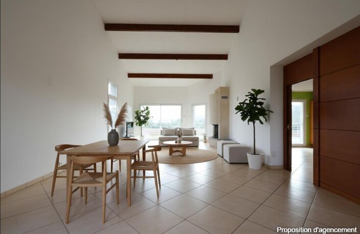 À VENDRE – Grande maison de plain-pied de 224 m² habitable (4 chambres) avec vue exceptionnelle sur forêt et plaine à Vaux-devant-Damloup (proche Verdun), terrain de 1359 m² ! — photo 4