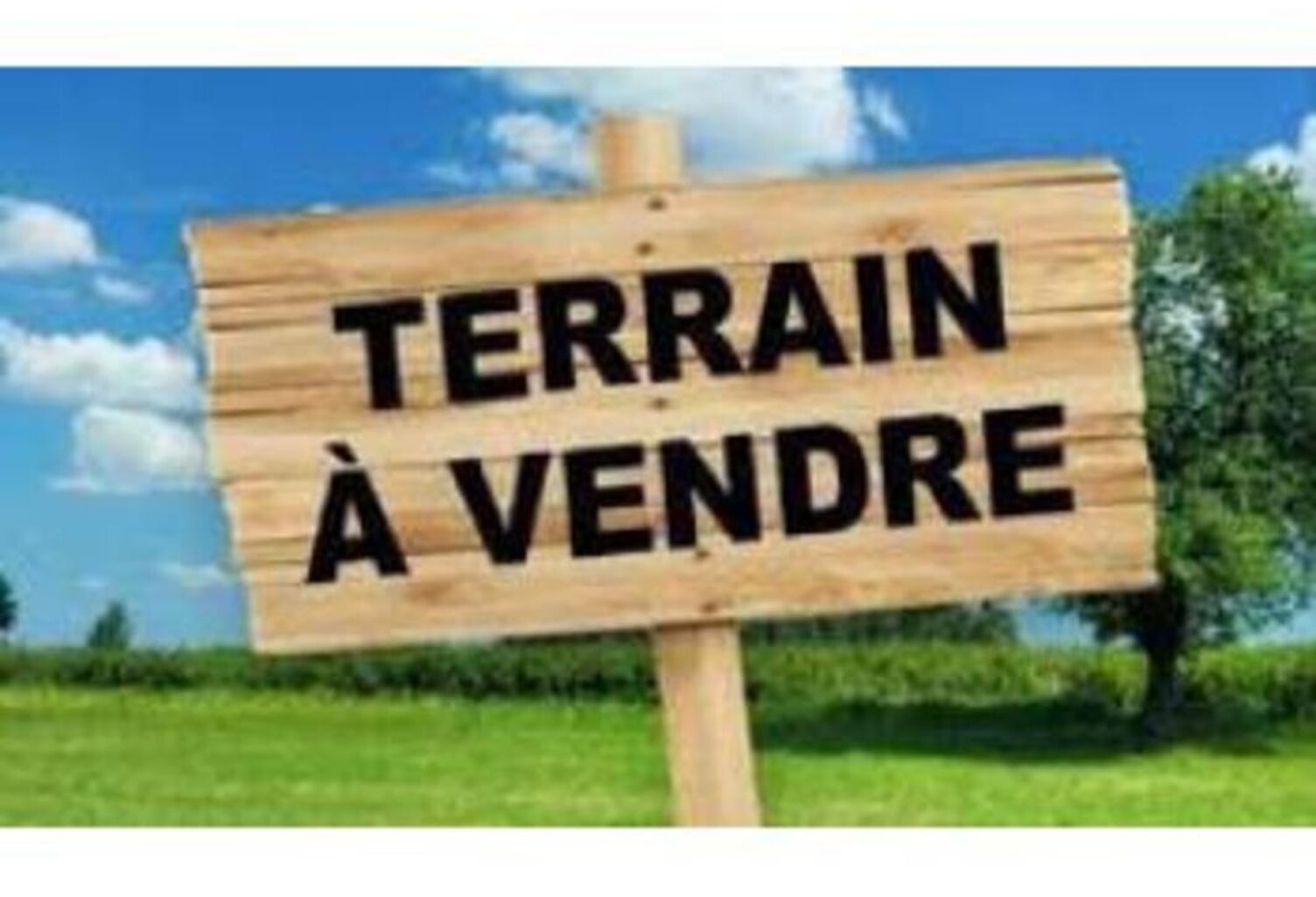 Terrain à bâtir viabilisable à 10 minutes  de Pont-Audemer sur la commune de Condé sur Risle — photo 1