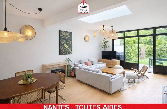 LOIRE-ATLANTIQUE - Nantes (44100) - A VENDRE - MAISON EN REZ DE JARDIN ENTIEREMENT RENOVEE EN 2021 - PIECE DE VIE TRIPLE AVEC ACCES TERRASSE - STORE BAN - 3/5 CHAMBRES - GARAGE - RARE — photo 2