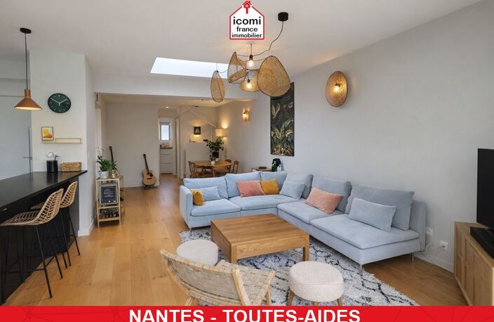 LOIRE-ATLANTIQUE - Nantes (44100) - A VENDRE - MAISON EN REZ DE JARDIN ENTIEREMENT RENOVEE EN 2021 - PIECE DE VIE TRIPLE AVEC ACCES TERRASSE - STORE BAN - 3/5 CHAMBRES - GARAGE - RARE — photo 5