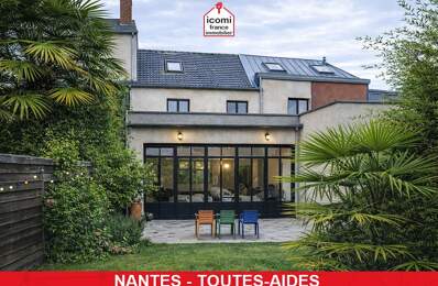 LOIRE-ATLANTIQUE - Nantes (44100) - A VENDRE - MAISON EN REZ DE JARDIN ENTIEREMENT RENOVEE EN 2021 - PIECE DE VIE TRIPLE AVEC ACCES TERRASSE - STORE BAN - 3/5 CHAMBRES - GARAGE - RARE — photo du bien
