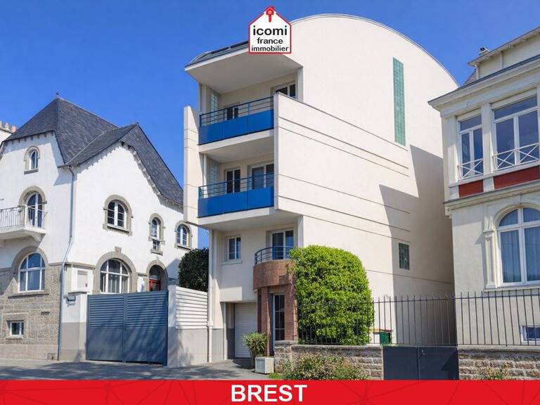 FINISTERE - Brest (29200) - A VENDRE - APPARTEMENT DUPLEX T5 - 2 CHAMBRES - IMMEUBLE RECENT - BOX FERME - BALCON - DALLE BETON - DERNIER ETAGE — photo 1