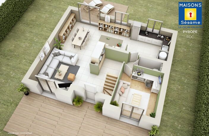 Projet de construction d'une maison 132 m² avec terrain à BRIE-COMTE-ROBERT (77) — photo 2