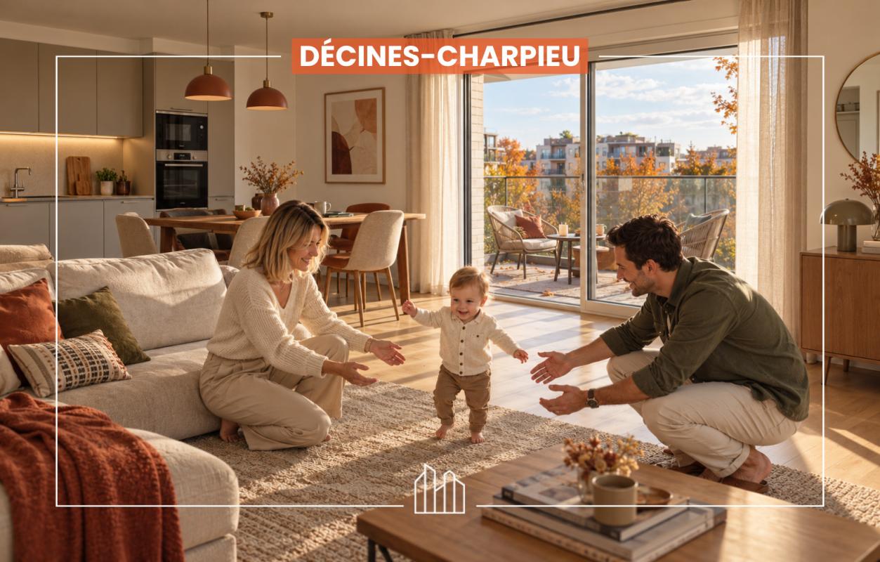 Appartement  T4 à vendre Décines-Charpieu 69150
