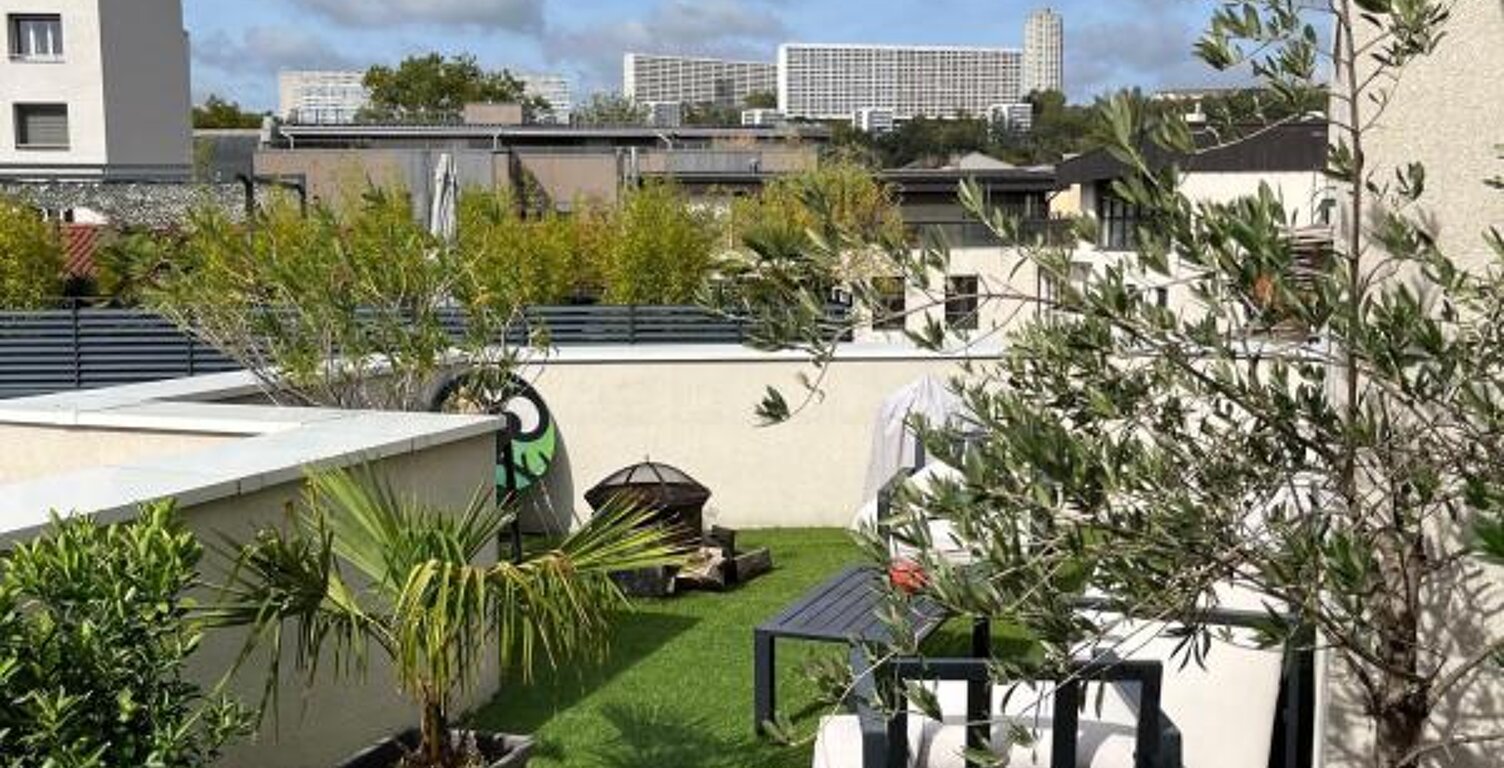 A vendre Lyon 9eme Valmy appartement T3 avec superbe terrasse plein ciel — photo 1
