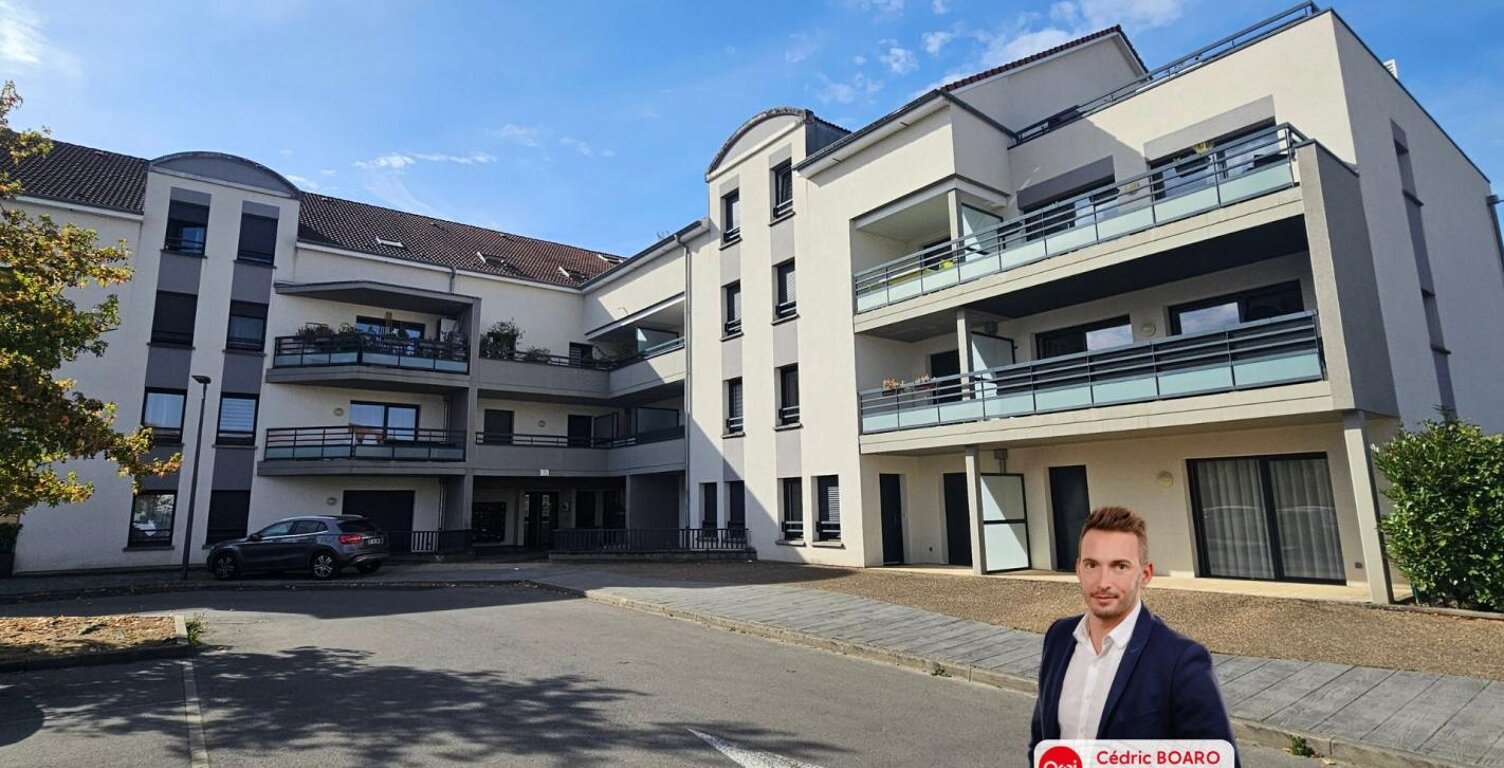 VENTE : appartement 2 pièces (41 m²) à MAIZIERES LES METZ avec Balcon et Garage — photo 1