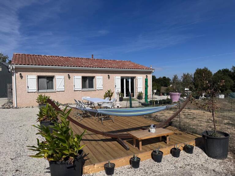 LE FOUSSERET – MAISON T4 DE 2016 – 3 CHAMBRES – TERRAIN 2 500 M² — photo 1