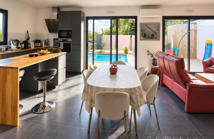 CENON – Maison 2022 DPE A/A – 127 m² – 4 chambres + bureau – Piscine – Garage — photo 4