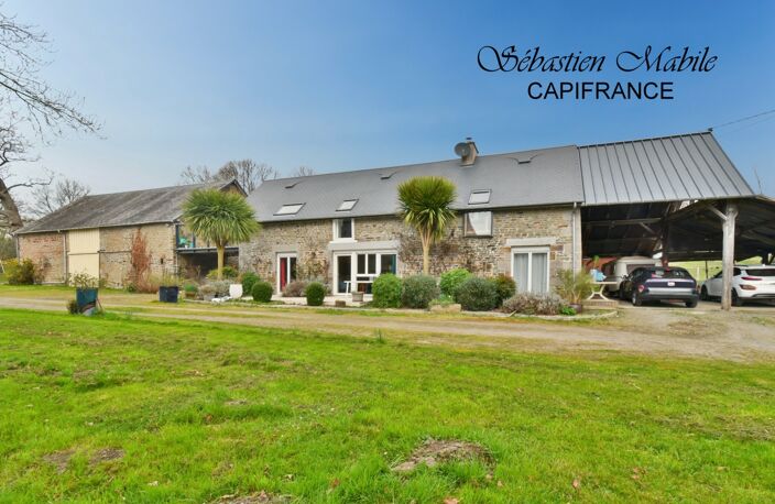 Belle propriété à vendre à SAINT AUBIN DE TERREGATTE (Maison, plusieurs dépendances, gîte) sur 2 hectares — photo 2