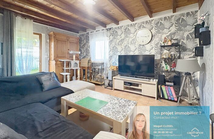 Maison à vendre 5 pièces, 3 chambres, terrain VINCELLES 71 — photo 4