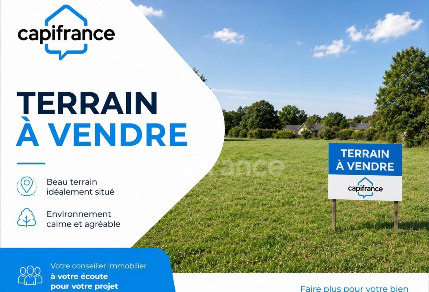 Terrain 1697 M² à vendre  GANGES (34) — photo 1