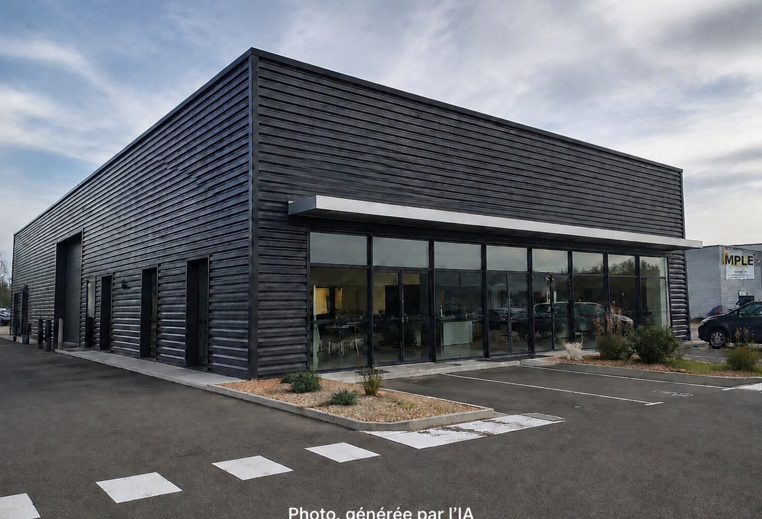 Proche de Valenciennes (59) - Locaux d'activité de 850 m2 sur terrain de 6.000 m2 — photo 1