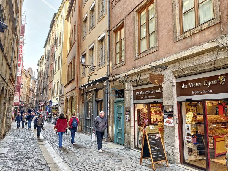 Dpt Rhône (69), Magnifique T2  VIEUX LYON 45m² Meublé  Rue Lainerie — photo 1
