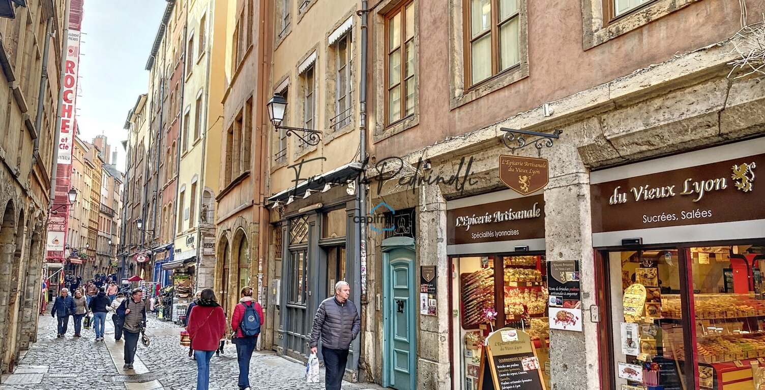 Dpt Rhône (69), Magnifique T2  VIEUX LYON 45m² Meublé  Rue Lainerie — photo 1