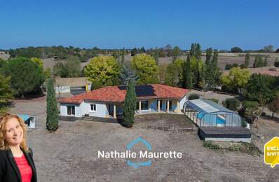 Toulouse 35 min, Roquemaure, villa d’architecte T7, 174 m², garage de 46 m², terrain 7500 m² — photo du bien