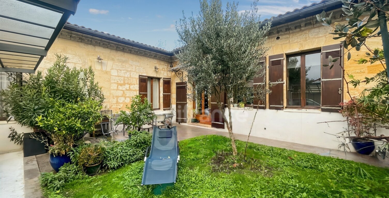 Bègles : Maison familiale en pierre, 5 chambres, jardin et carport — photo 1