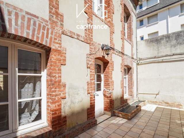 EXCLUSIVITE, maison 1900 à rénover à Deauville proche gare SNCF et quai de Trouville, emplacement recherché — photo du bien