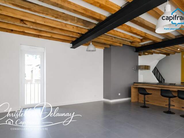 Coup de cœur – Maison de bourg rénovée, charme & esprit industriel — photo du bien