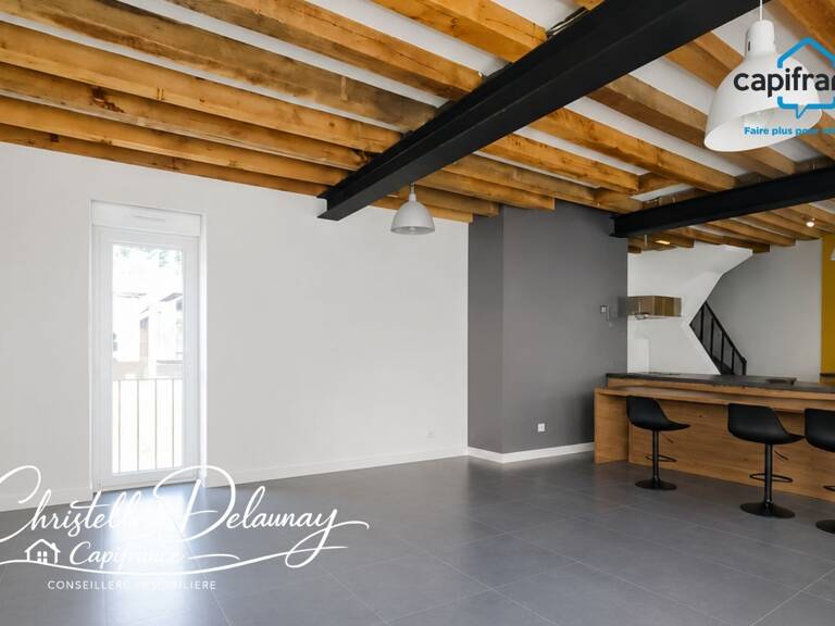   Coup de cœur – Maison de bourg rénovée, charme & esprit industriel — photo 1