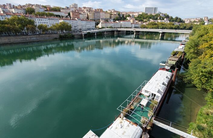 LYON 6 – QUAI DE SERBIE – PÉNICHE 160 M² À RÉNOVER ENTIÈREMENT — photo 5