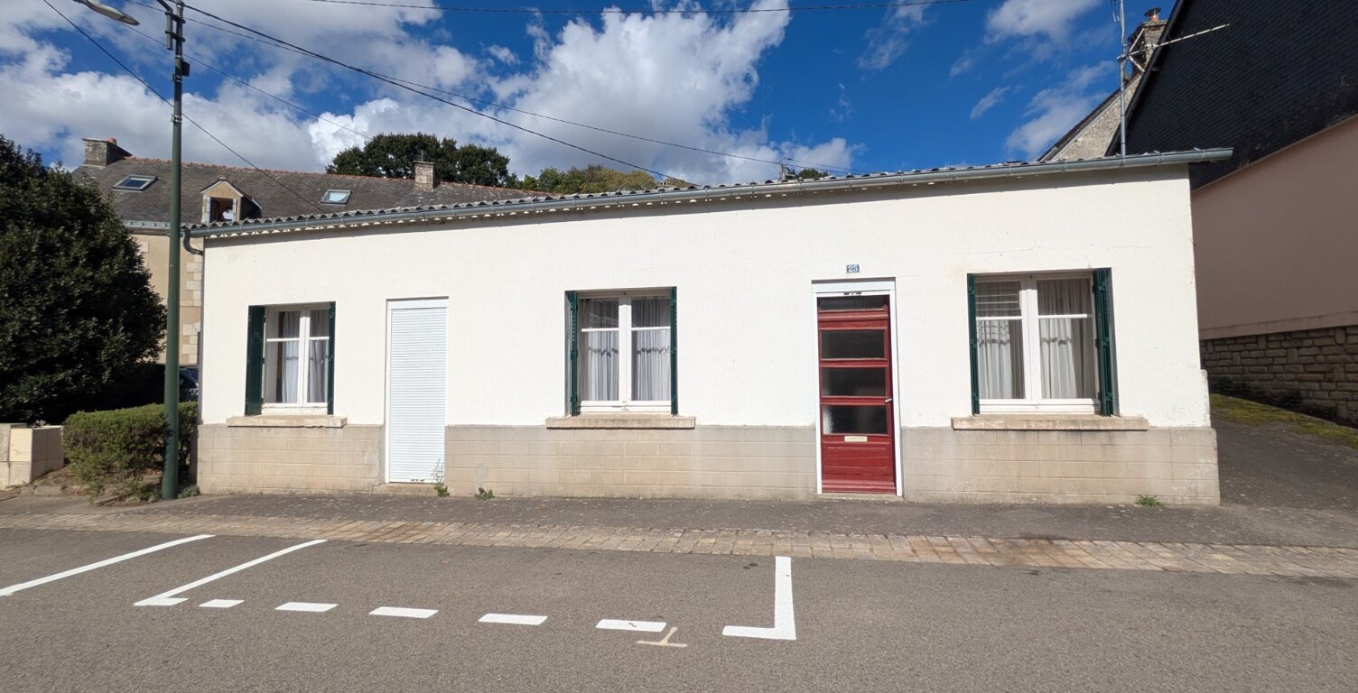 SAINT CARADEC TRÉGOMEL ENSEMBLE DE 2 MAISONS,UN GARAGE, UNE DÉPENDANCE DE 20m² PARCELLES DE 250m² — photo 1
