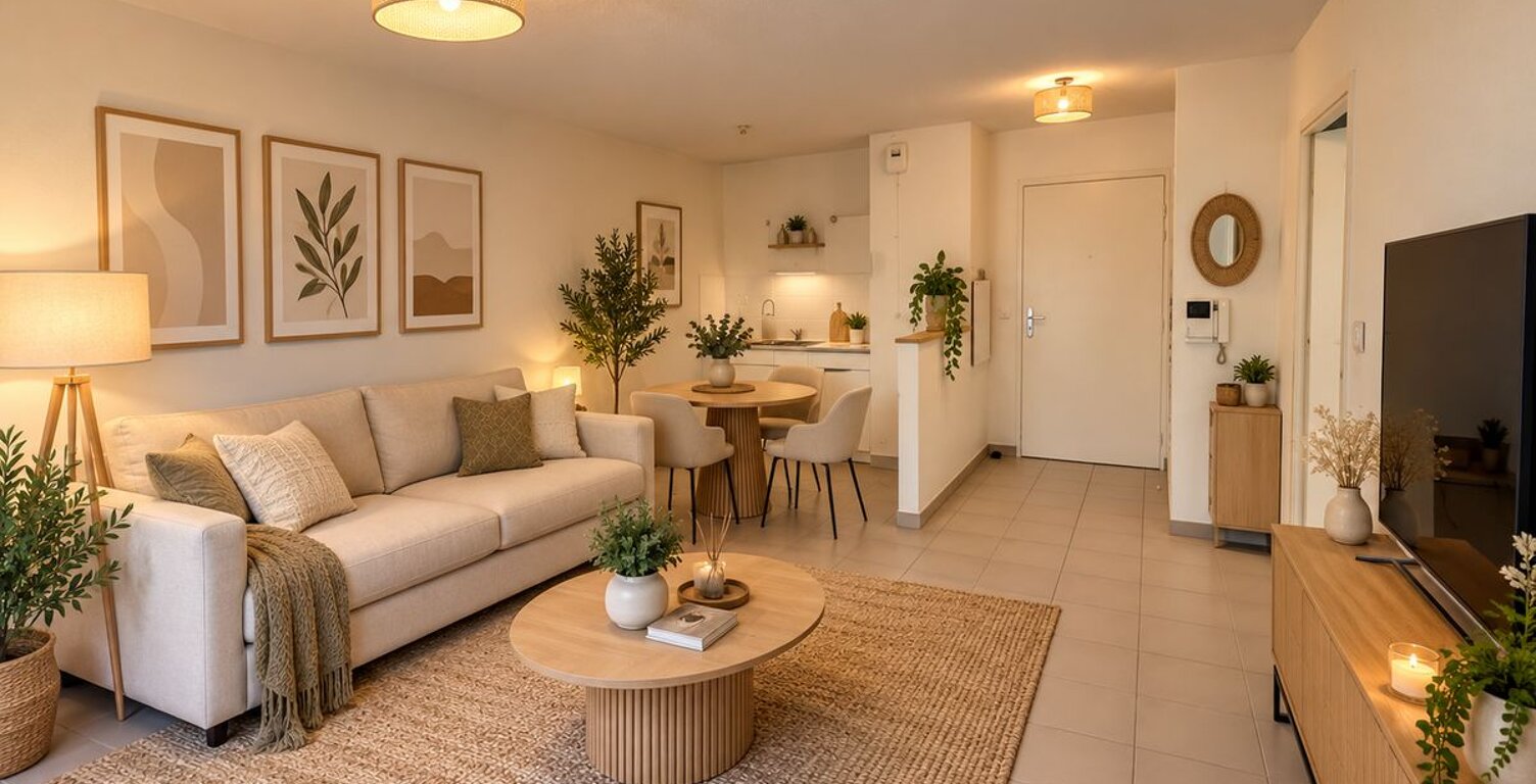T2 de 45 m² à Oullins-Pierre-Bénite au prix de vente de 99 500 € — photo 1