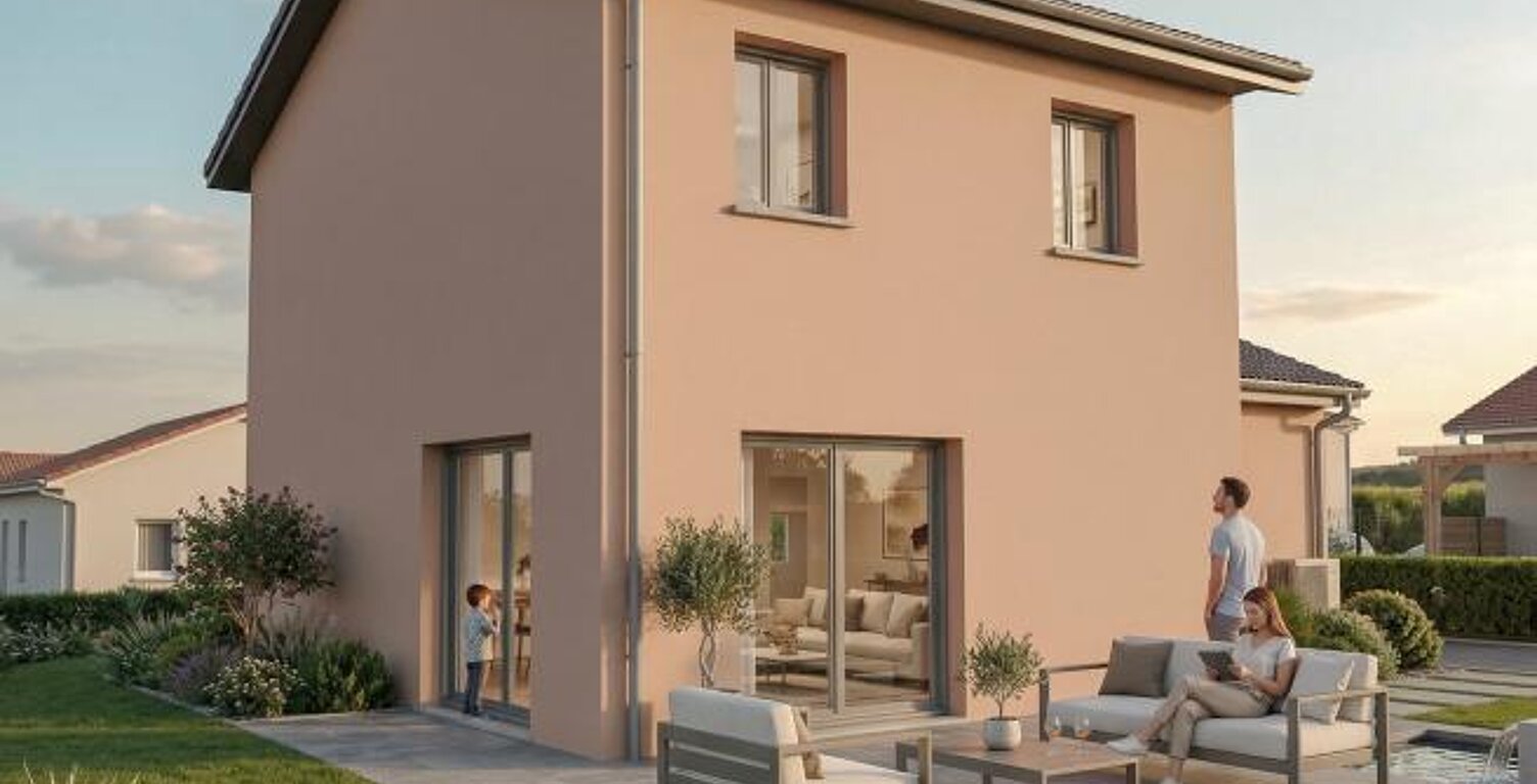 Projet d'une maison de 85m2 + garage et terrain à Sablons (38) — photo 1