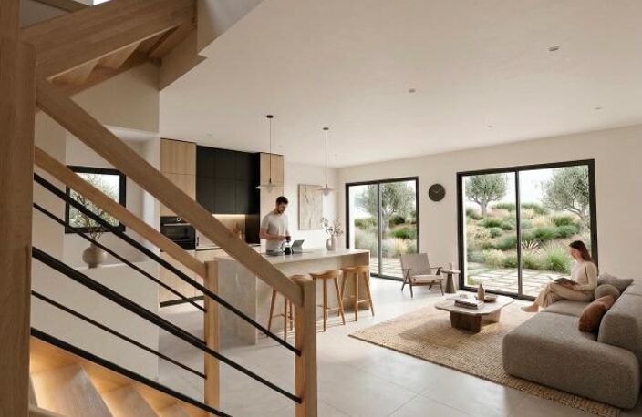Projet d'une maison de 85m2 + garage et terrain à Sablons (38) — photo 3
