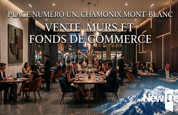 CHAMONIX MONT-BLANC - FORT POTENTIEL MURS ET FDC TOUS COMMERCES BATIMENT 3 NIVEAUX + CHALET HABITATION - Place numéro 1 — photo 4