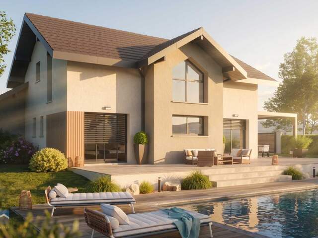 Votre maison neuve 130m² à Poisy proche Annecy — photo du bien