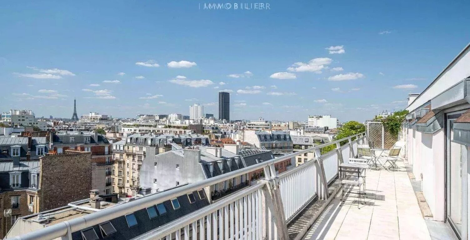 Paris XIVe - Alésia : Bien familial 190 m² terrasse & vue Tour Eiffel — photo 1
