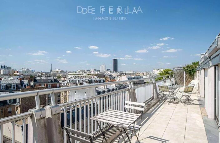 Paris XIVe - Alésia : Bien familial 190 m² terrasse & vue Tour Eiffel — photo 3