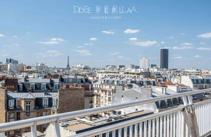 Paris XIVe - Alésia : Bien familial 190 m² terrasse & vue Tour Eiffel — photo 5