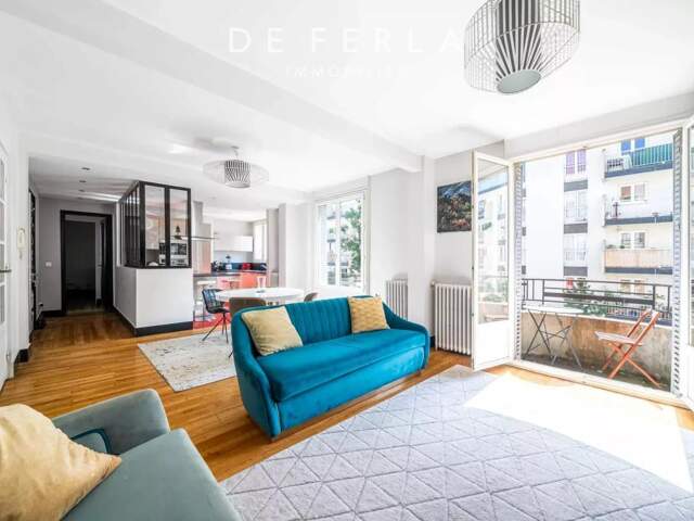 Paris XIVe – Quartier Mairie: | Appartement familial avec quatre chambres : — photo du bien