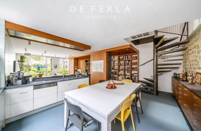 Exceptionnel : Maison de ville avec jardin et terrasse : Les Gobelins — photo 5