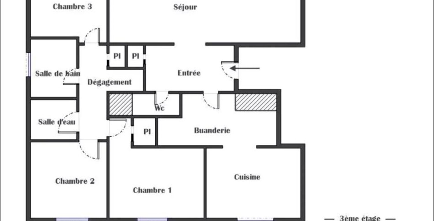 Appartement 4 pièces 86 m² Paris 15ème Necker — photo 1