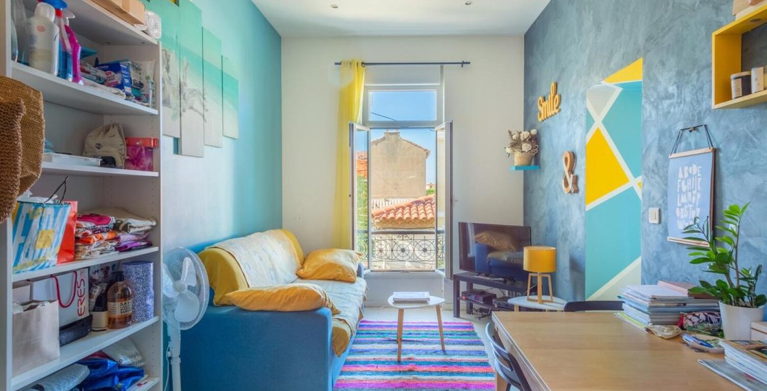 Marseille 7eme Appartement T2 Décoré Meublé Malmousque Mer — photo 1