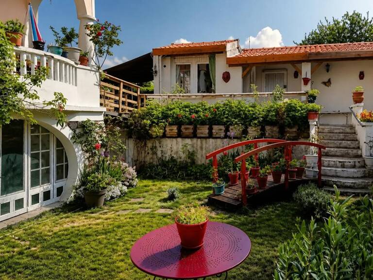 LAVELANET – MAISON 220 M² – 7 CHAMBRES – 2 LOGEMENTS – JARDIN, TERRASSES ET GARAGE — photo 1