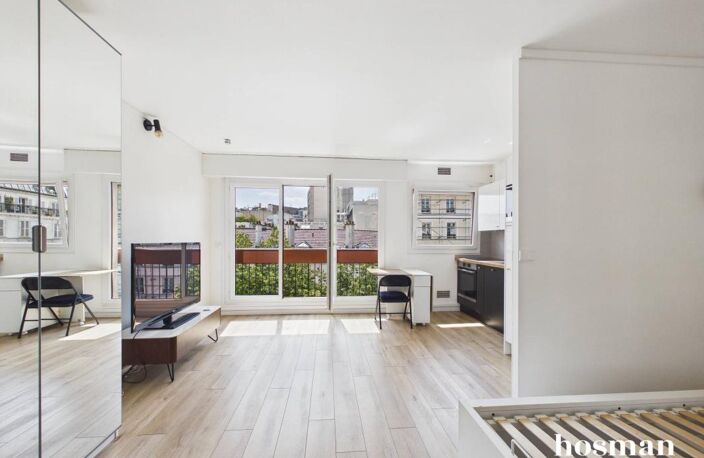 Coup de coeur - Studio de 29 m2 - Lumineux avec une vue dégagée - Rue Saint-Maur - Paris — photo 3