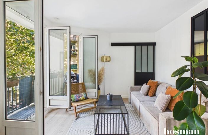 Coup de coeur - 3/4 pièces de 63m² - Entièrement rénové +balcon - rue Belgrand, 20ème arrondissement — photo 2