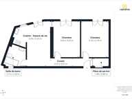 Beau 3 pièces de 57m² - Charme de l'ancien + étage élevé - Rue du Chateau Landon, 10ème arrondissement — photo 3